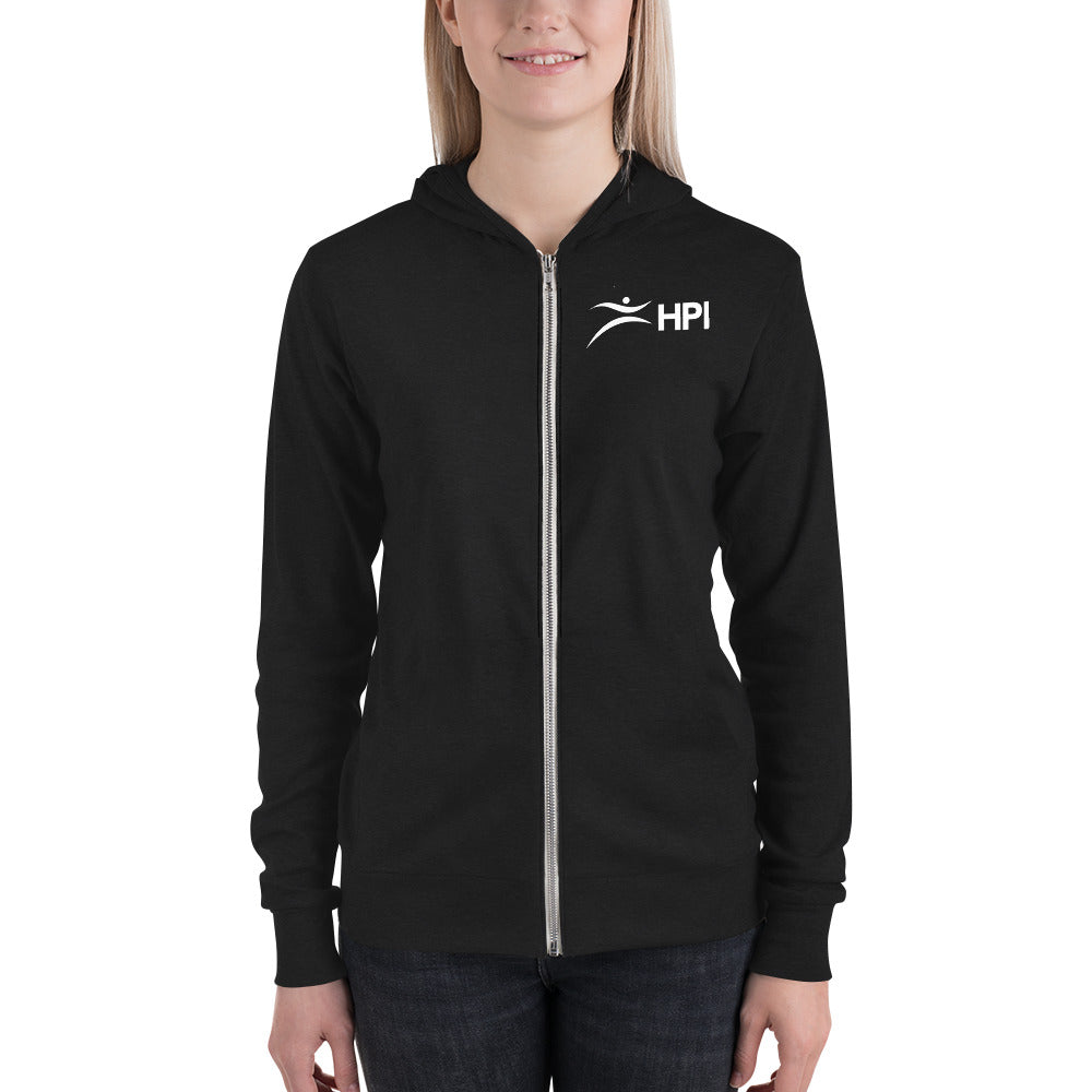 HPI Logo | Unisex zip hoodie